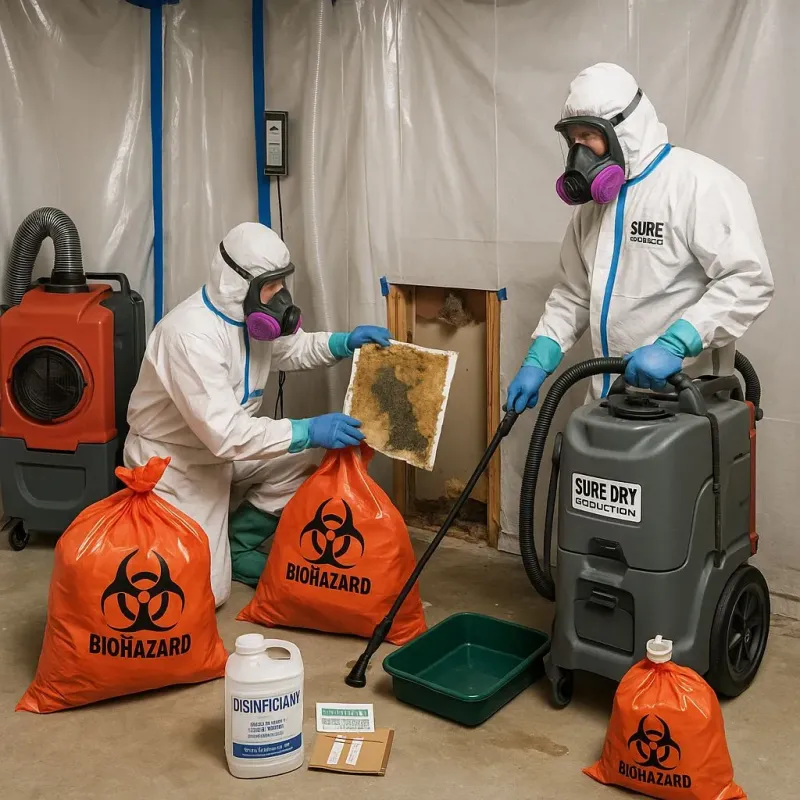 Contaminated Water Handling Protocols process in Proctor, MN